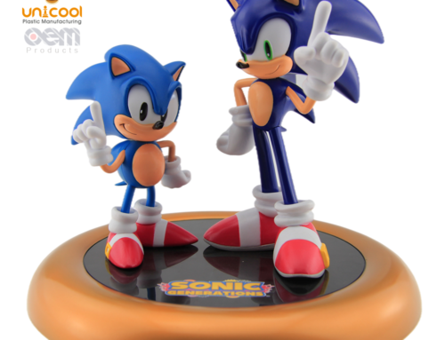 PVC Collectible Action Figure Custom Sonic Hedgehog with Vinyl Bobblehead for Anniversary Celebration Promotion